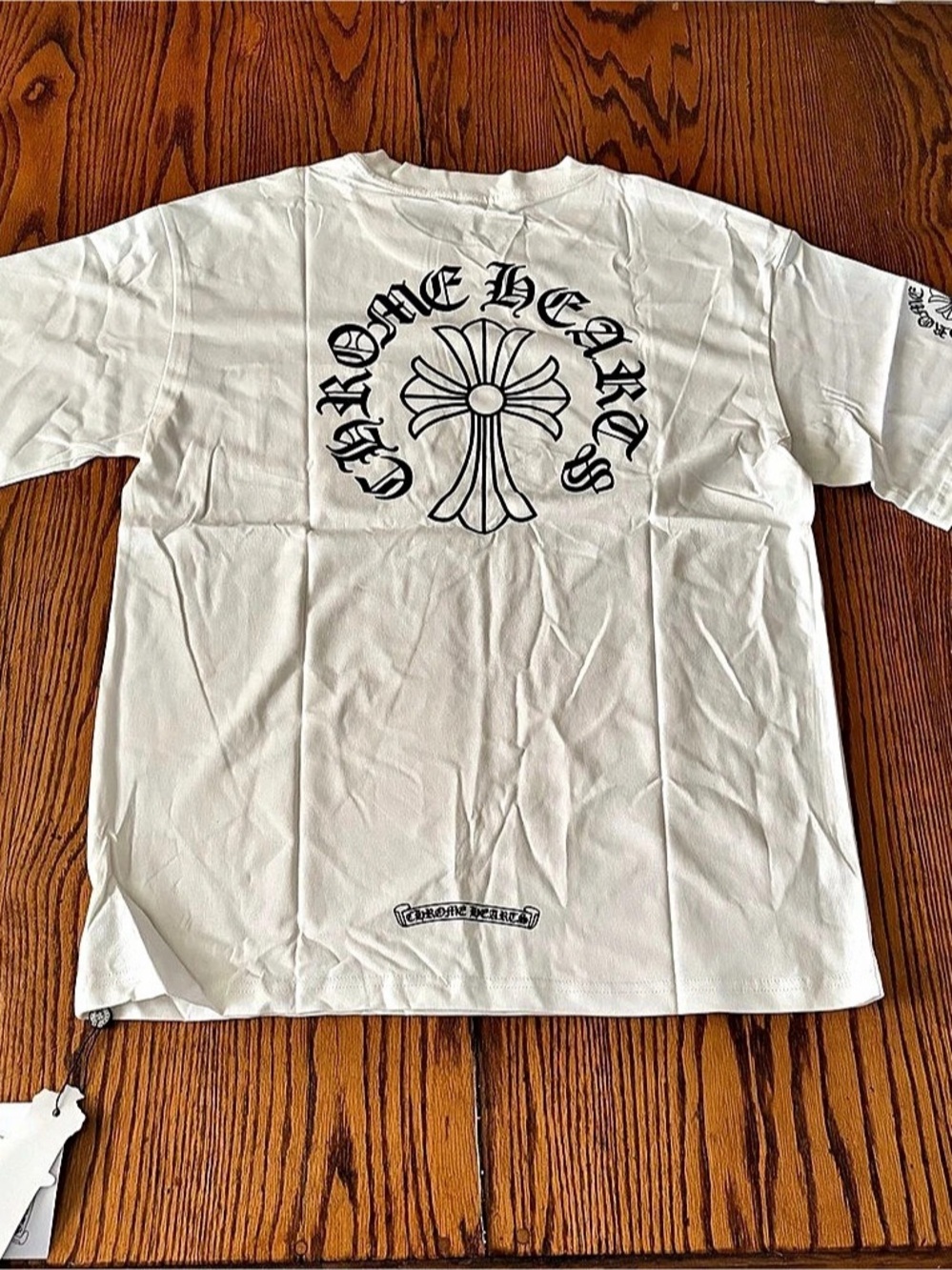 Chrome Hearts Cross Short Sleeve Pocket T-Shirt White